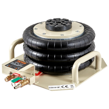 VEVOR Pneumatischer Wagenheber 3t - Dreifachbeutel Weiss