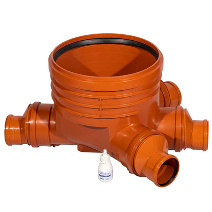 Revisionsschacht KG Abwasser DN400/DN110 - Komplett Set