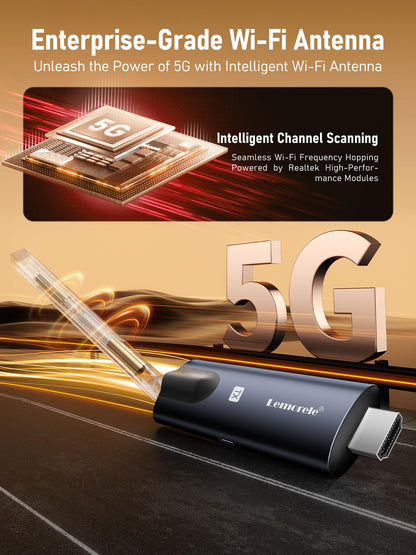 Lemorele HDMI Funkübertragung Set 1080P - 1 Sender 2 Empfänger