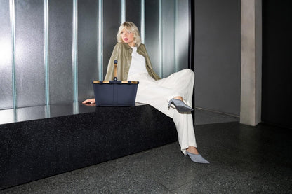 reisenthel carrybag Midnight Gold – Einkaufskorb mit Innentasche