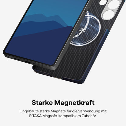 pitaka Galaxy S25 Ultra Aramidfaser Hülle - Fusion Weaving Horizon