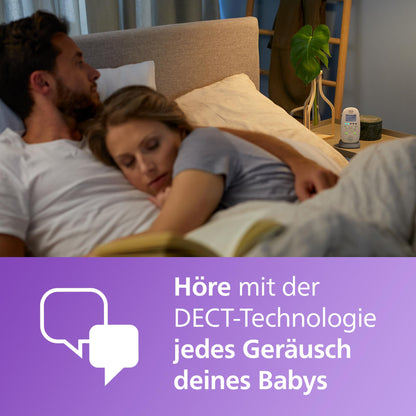 Philips Avent Audio Babyphone SCD733/26 DECT - weiss
