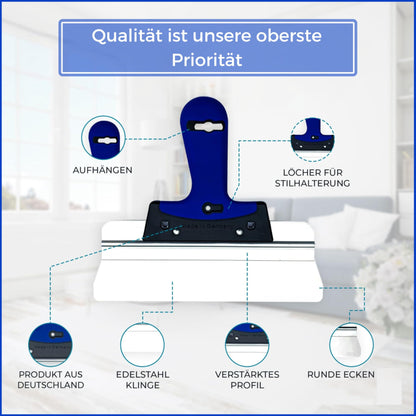 BACHSAM® Flächenspachtel Set – 25, 40, 60cm Trockenbau Werkzeug