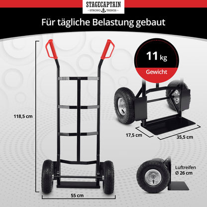 Stagecaptain Carryboy Sackkarre Transport - 200 kg Schwarz