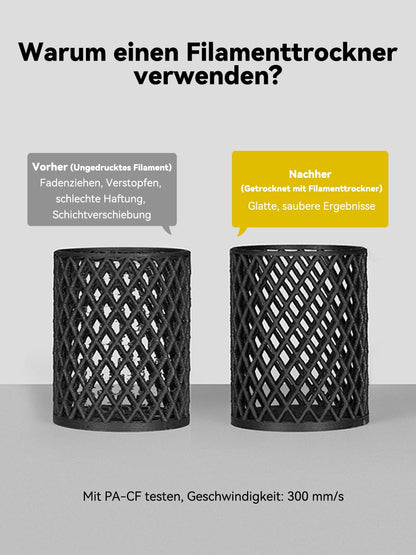 Creality Space PI Filament Trockner – offiziell für 3D Drucker (1kg)