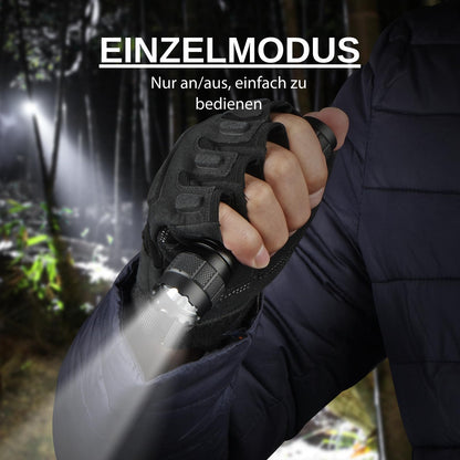 UltraFire WF-501B PRO Taktische Taschenlampe 1200 Lumen mit Holster