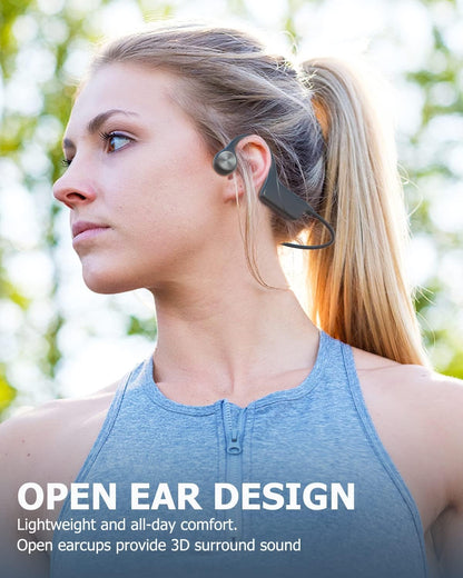 SANOTO DG06 Knochenschall Kopfhörer Bluetooth 5.3 Open Ear IPX5