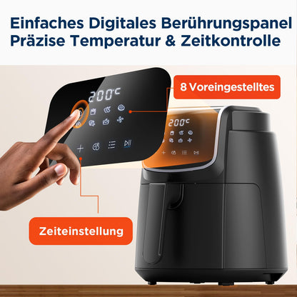 Midea MF-CN40C2 Heissluftfritteuse 4L - Airfryer 1500W