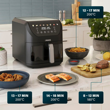Princess SlimFry Heissluftfritteuse 8L Digital - 182257