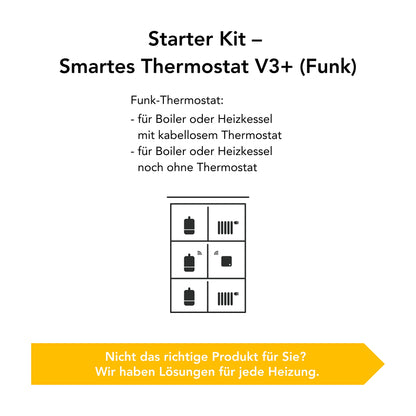 tado° Wifi Starter Kit V3+ Smart Thermostat - Standfuss