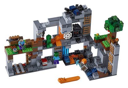 LEGO Minecraft Abenteuer in den Felsen Spielset – 21147