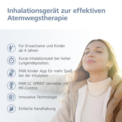 PARI BOY Pro Inhalationsgerät – Erwachsene & Kinder