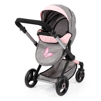 Bayer Design Xeo Puppenwagen wandelbar als Puppenjogger 17033AA