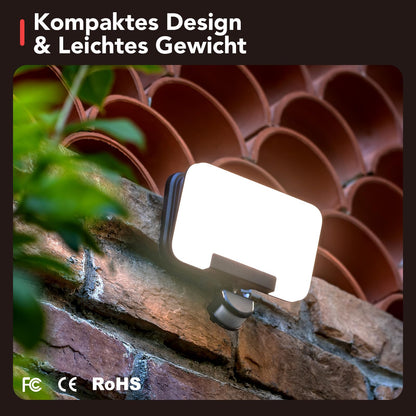 OREiN LED Bewegungsmelder Aussenleuchte – 2er Set, 3 Farben