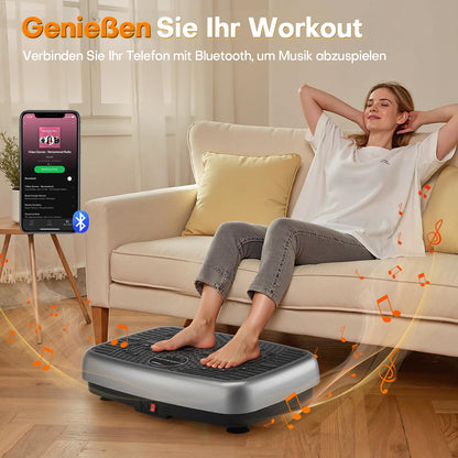 MOSUNY Vibrationsplatte 2025 – Doppelmotoren Heimtraining