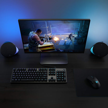 Logitech G512 Mechanische Gaming-Tastatur GX Brown – Schwarz QWERTZ