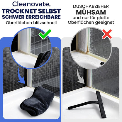 Cleanovate XL Trockentuch Mikrofaser für Dusche und Bad, 3er-Set