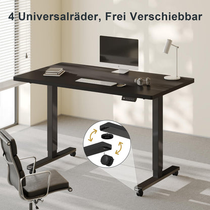 Flamaker Elektrisch Höhenverstellbares Tischgestell – Schwarz