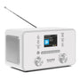 TechniSat DIGITRADIO 550 IR Stereo Internetradio DAB+ UKW weiss mit Farbdisplay und Fernbedienung