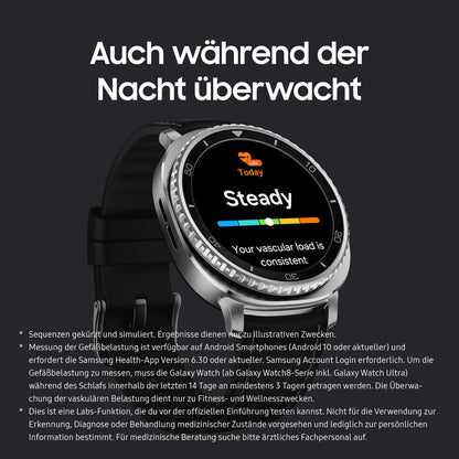 Samsung Galaxy Watch8 Classic Smartwatch 46 mm Bluetooth Black