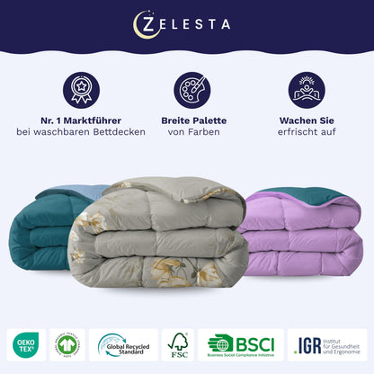 Zelesta Royalbed Bettdecke 4 Jahreszeiten - Ganzjahr-Duvet 135x200 cm