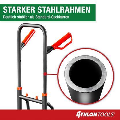 ATHLON TOOLS Schwerlast-Sackkarre C3310 klappbar bis 200 kg