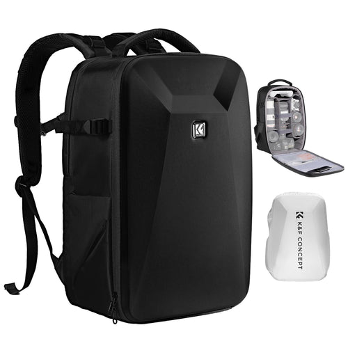 K&F CONCEPT Fotorucksack Hartschale 15.6" Laptopfach Drohnen