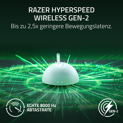 Razer Viper V4 Pro – kabellose E-Sport-Gaming-Maus, 50 g, Weiss