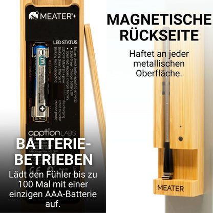 MEATER Plus smartes kabelloses Fleischthermometer – 50m Reichweite