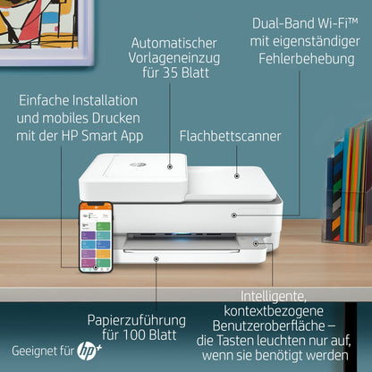 HP ENVY 6420e Multifunktionsdrucker mit HP+ und WLAN