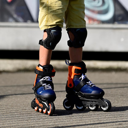 Rollerblade Microblade Inline Skate - Blu Notte/Arancio 21