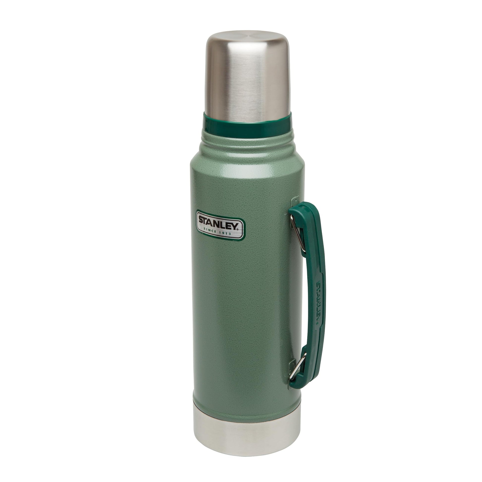 Stanley Classic Legendary Thermoskanne 1 L Edelstahl auslaufsicher, Isolierflasche mit Deckelbecher