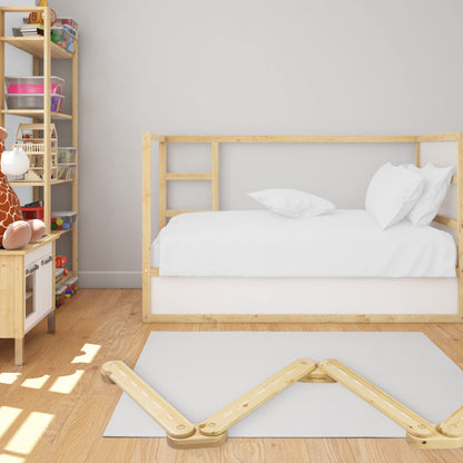 MEOWBABY Balancierbalken für Kinder – Indoor Balancierset Weiss