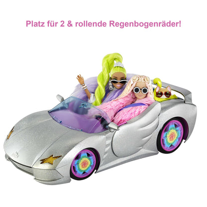 Barbie Extra Auto Cabrio Silber - Spielzeugauto