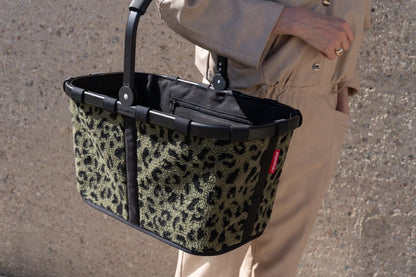 reisenthel carrybag teddy leo olive Einkaufskorb mit Innentasche