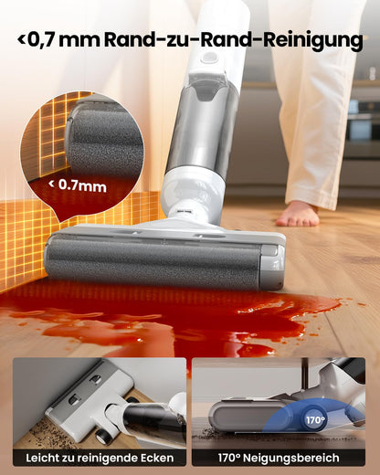 Proscenic F10 Ultra+ Nass-Trockensauger mit Wischfunktion, 3-in-1