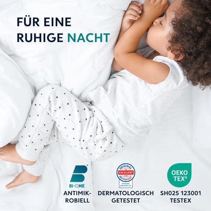 Dreamzie Matratzenbezug 160x200 cm wasserdicht mit Reissverschluss