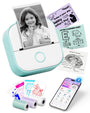 Memoking T02 Mini Thermodrucker, Bluetooth Sticker- und Fotodrucker im kompakten Taschenformat