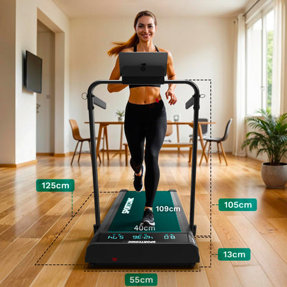 Sportconic Laufband P106FA – klappbares Walking Pad mit Steigung
