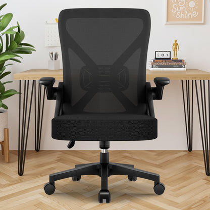 Airchros Ergonomischer Bürostuhl Netzstuhl - Schwarz