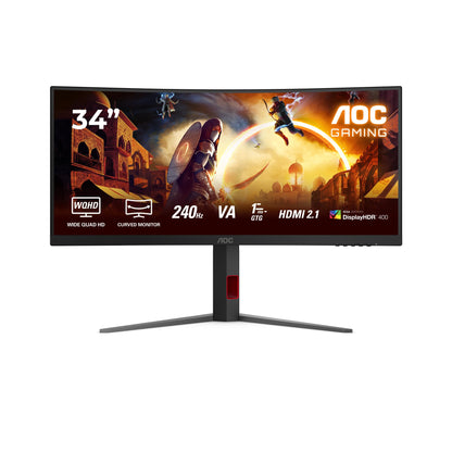 AOC Gaming CU34G4Z Curved Monitor - 34 Zoll WQHD 240Hz