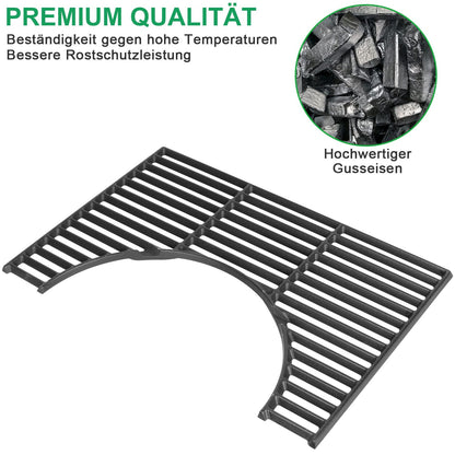 WELL GRILL Gusseisen Grillrost 44,5 cm für Weber Spirit & Genesis