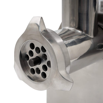 Mahlzeit Profi Edelstahl Fleischwolf elektrisch 250W 75kg/h