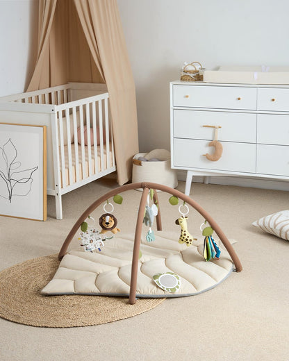 Blissful Diary Spielbogen Baby mit Spieldecke und 6 Spielzeugen