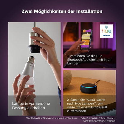 Philips Hue White & Color Ambiance E14 LED Kerzenlampe, 470 lm