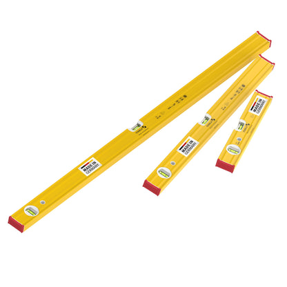 STABILA PRIME SET 80 AS Wasserwaagen Set 3-teilig (100/60/30 cm)