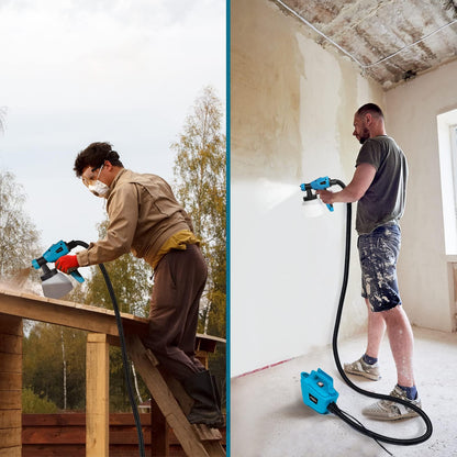 Tilswall 800W Farbsprühsystem – 1300ml Behälter mit 3 Düsen