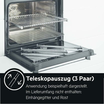 AEG Backauszug 3-fach TR3LV - Teleskopauszug Edelstahl