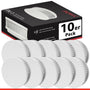 Pyrexx PX-1 Rauchwarnmelder mit Magnethalterung, 10er-Set, weiss