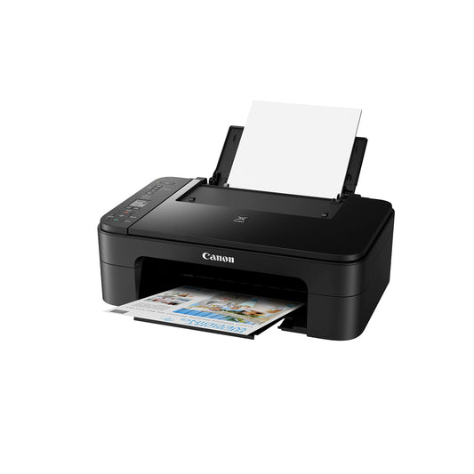 Canon PIXMA TS3350 All-in-One Drucker WLAN für Zuhause, schwarzer Tintenstrahldrucker. Druckt, scannt und kopiert kabellos für Zuhause.